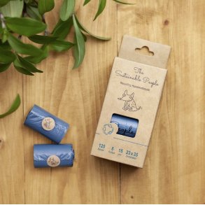 The Sustainable People - Hundeposer 23x25 cm - Recycling 