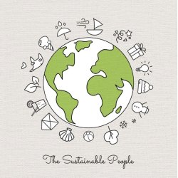 The Sustainable People - Hundeposer 20x35 cm - Recycling 